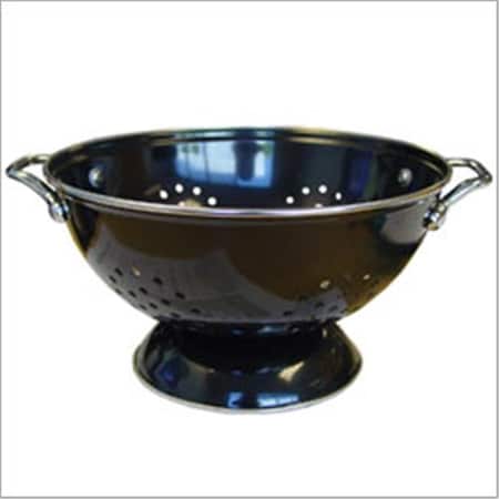 Reston Lloyd Reston Lloyd 80100 3 qt Powder Coated Colander  Black 80100